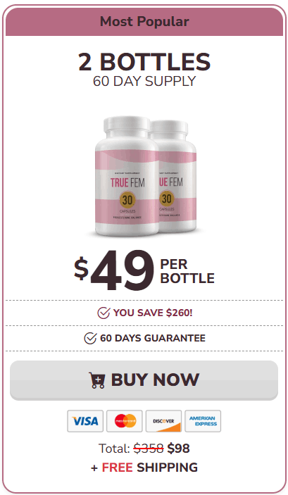 Buy TrueFem 3 Bottle